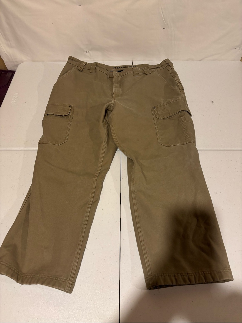 Duluth Trading Co Flex Fire Hose Fleece Lined Cargo  Pants Men’s 44x 30